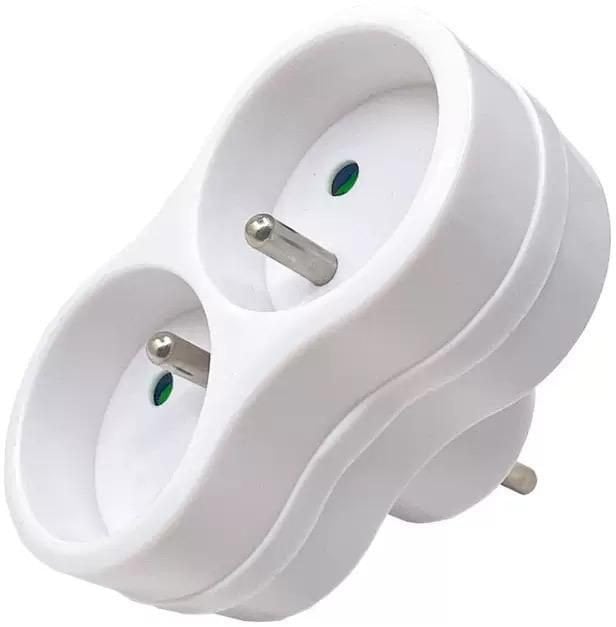 Plug EU to 2FR Type E, White