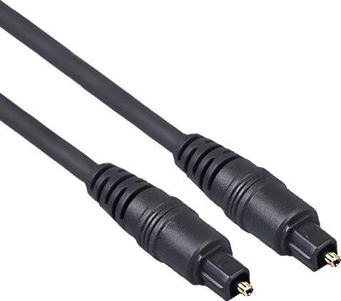Kabel PremiumCord Toslink - Toslink 1m czarny (kjtos1)