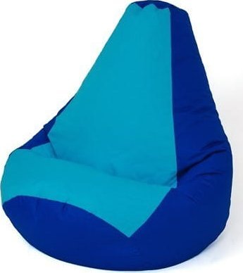 Go Gift Pufa worek sako GRUSZA granatowy-niebieski XL 130x90