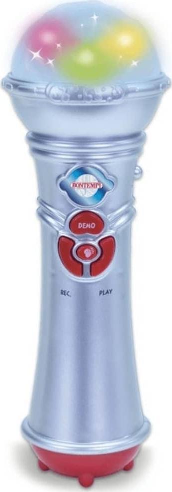 Bontempi Bontempi Zabawkowy mikrofon, srebrny