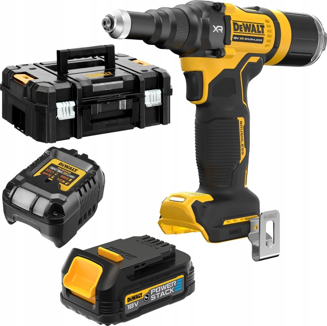 Dewalt DEWALT NITOWNICA 18V 10KN 25mm 1x1,7Ah GFN TSTAK DCF403E1GT