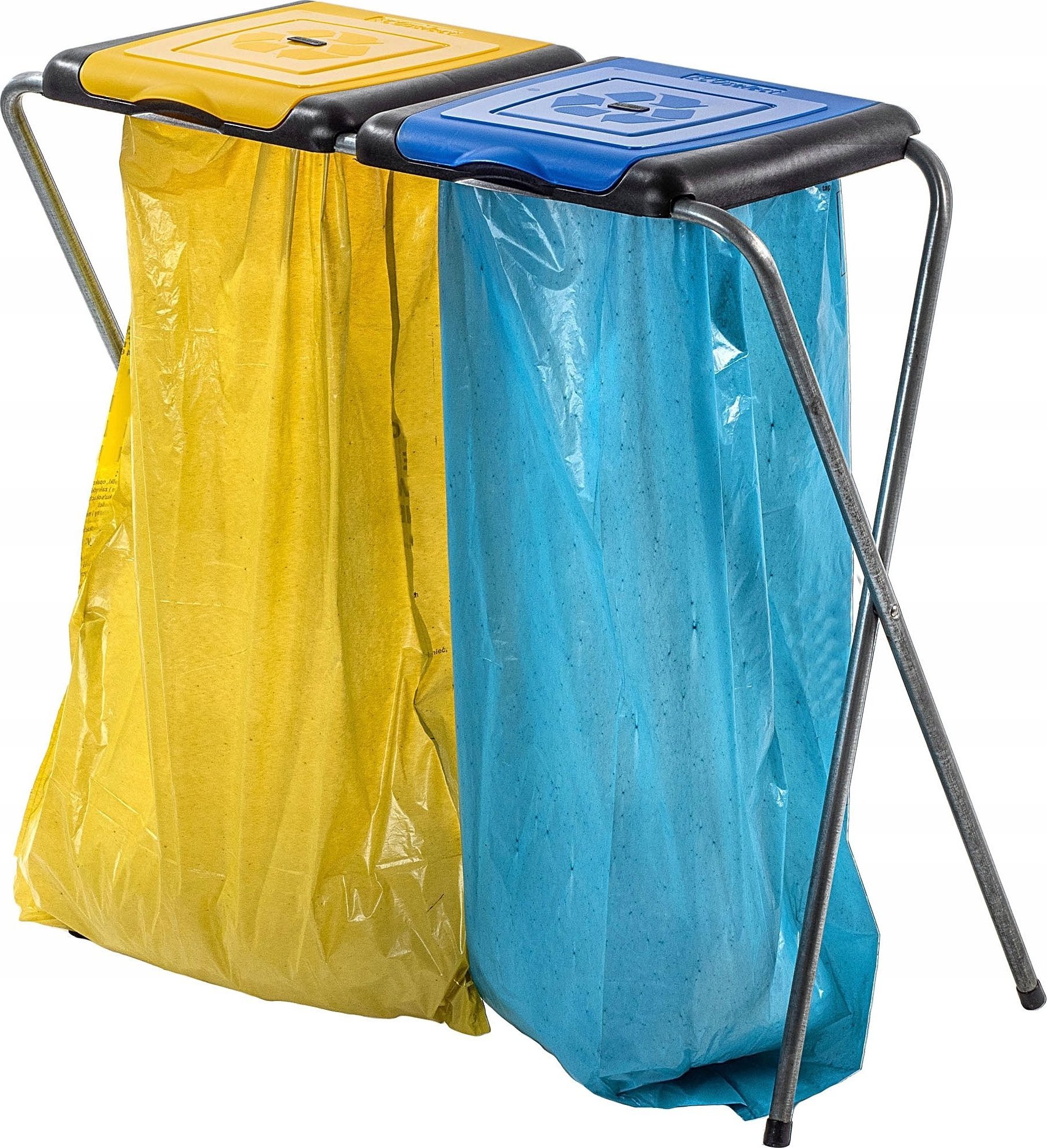 Kadax Kosz Stojak Na Worki Do Segregacji Śmieci 2x120L