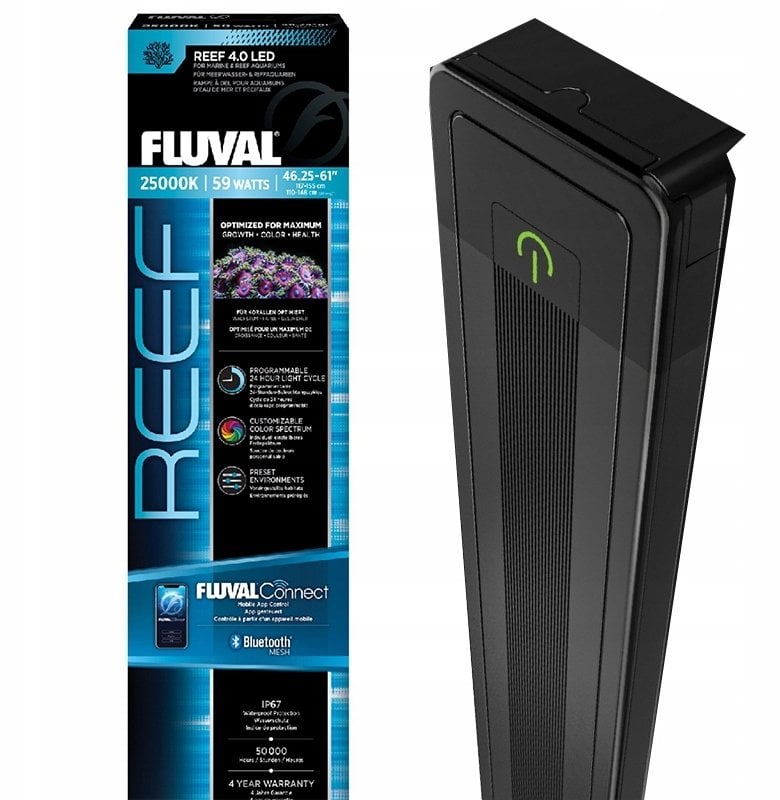 Reef 4.0 LED, oświetlenie do akwarium, 59W, 117,5-155,1 cm, bluetooth