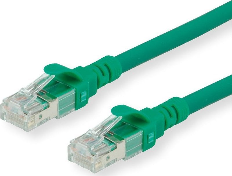 Roline ROLINE - Patch- Cable - RJ- 45 (M) to RJ- 45 (M) - 20 m - SFTP, PiMF - CAT 6a - green (21.15.2839)