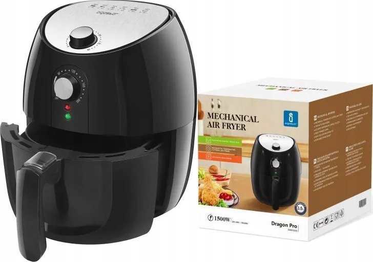 Frytkownica beztłuszczowa Frytkownica Beztłuszczowa Aigostar 3,5L 1500 W