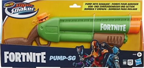 Hasbro Wyrzutnia na wodę Fortnite Pump-SG Super Soaker p4 (E7647)