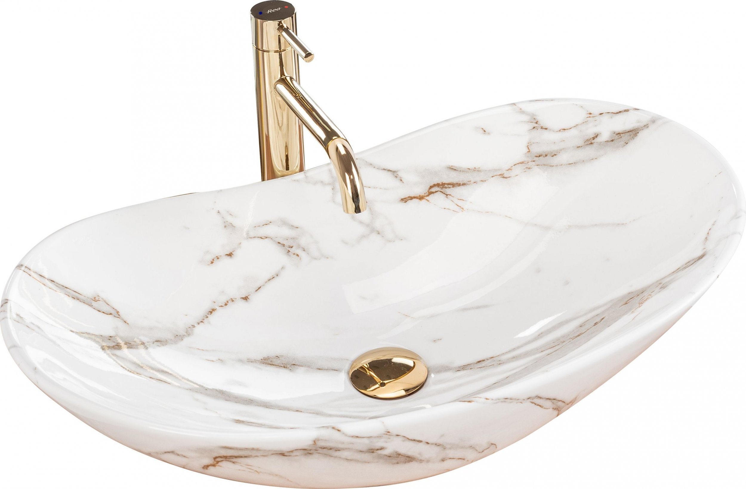 UmywalkaReaREA-U8597 UMYWALKA ROYAL 60 LAVA NABLATOWA 60,5X36 REA // CE.REA.U-ROYAL-60-LAVA