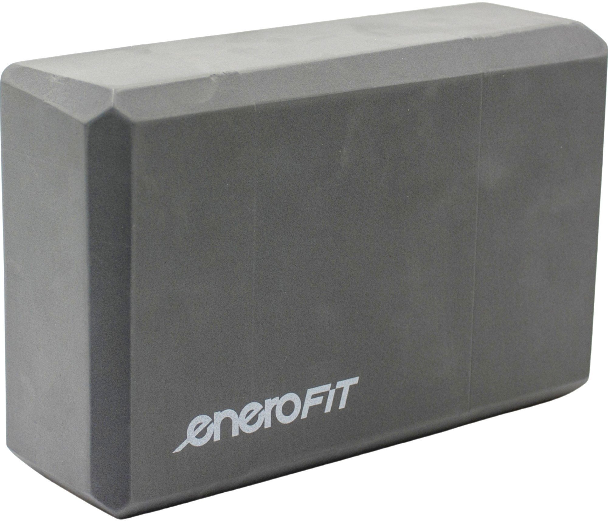 BLOK KOSTKA DO ĆWICZEŃ JOGA PILATES FITNESS SZARY ENERO FIT