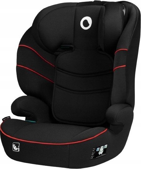 Fotelik samochodowy Lionelo Fotelik samochodowy Lionelo Lars FWF i-Size 100 - 150 cm Sporty Black Red