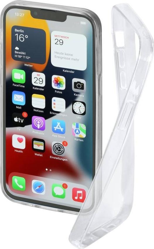 Hama Crystal Clear FUTERAŁ GSM DLA IPHONE 13, PRZEŹROCZYSTY