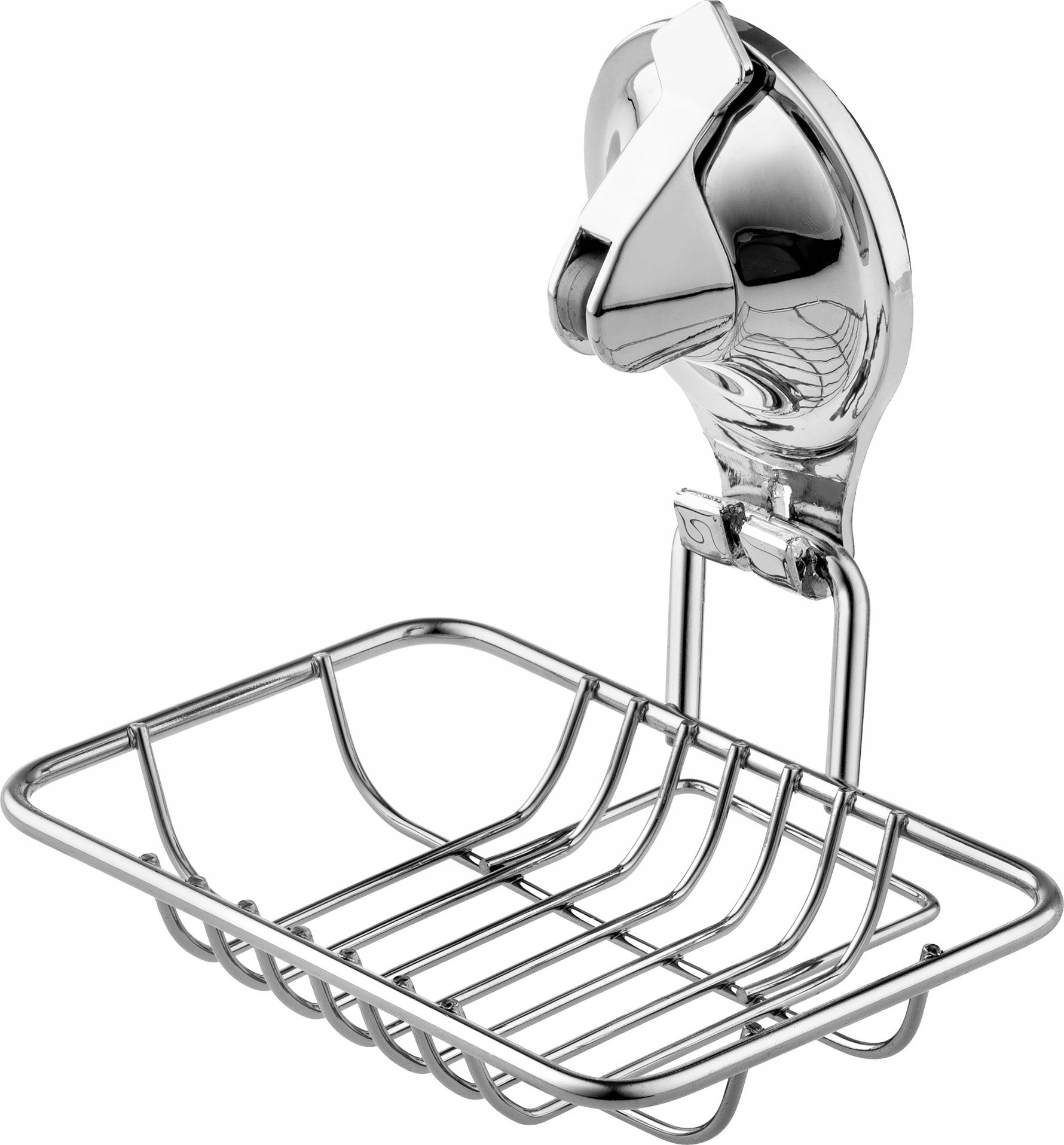 KADAX Mydelniczka Naścienna Z Przyssawką Na mydło Stal