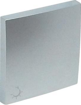 Efapel EFAPEL LOGUS90 KLAWISZ DO ŁĄCZNIKA ZWIERNEGO Z SYMBOLEM ŚWIATŁO ALUMINIUM 90607 TAL