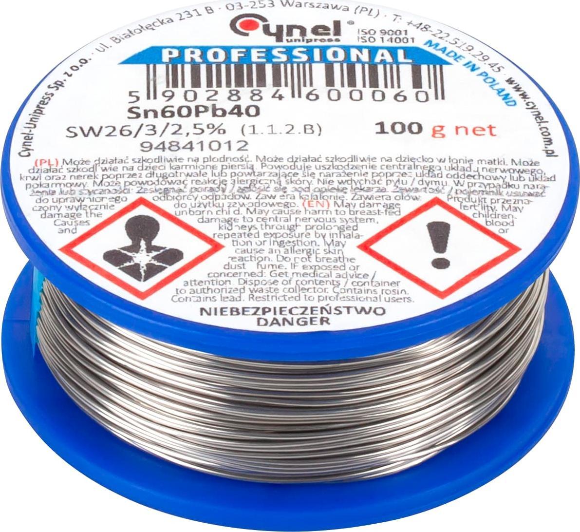 Cynel DRUT LUTOWNICZY CYN-0.90/100 Cynel Unipress