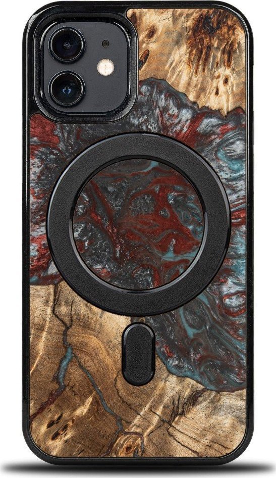 BeWood Etui Bewood Unique na iPhone 12 / 12 Pro - Planets - Pluton z MagSafe