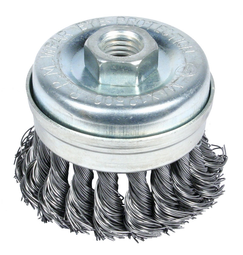 EPM Szczotka ścierna doczołowa splatana 85mm ZN - E-561-2085