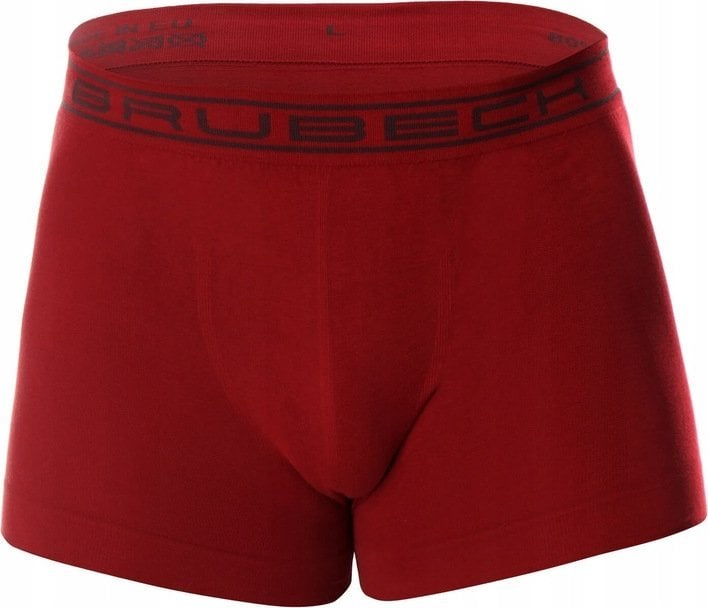 Brubeck BX10050A Bokserki męskie COMFORT COTTON ciemnoczerwony M