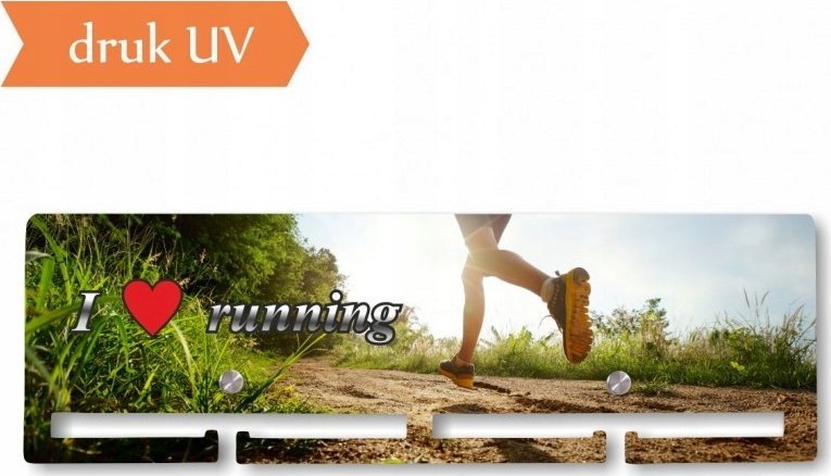 naSciane Wieszak na medale BIEGANIE LOVE RUNNING MEDALÓWKA