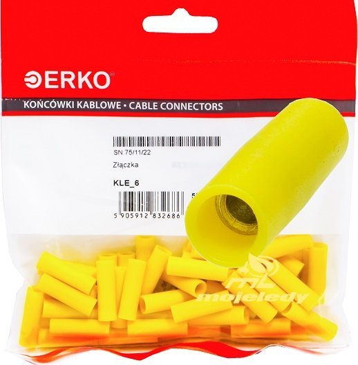 Erko Tulejka mufka Izolowana KLE 6 ERKO 50szt