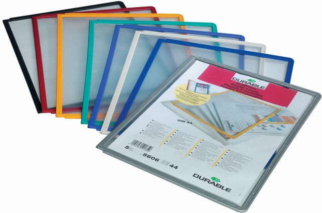 Durable RAMKI PREZEN.DURABLE SZAR.5606-10 PANEL INFORMACYJNY SZARY - 5606-10