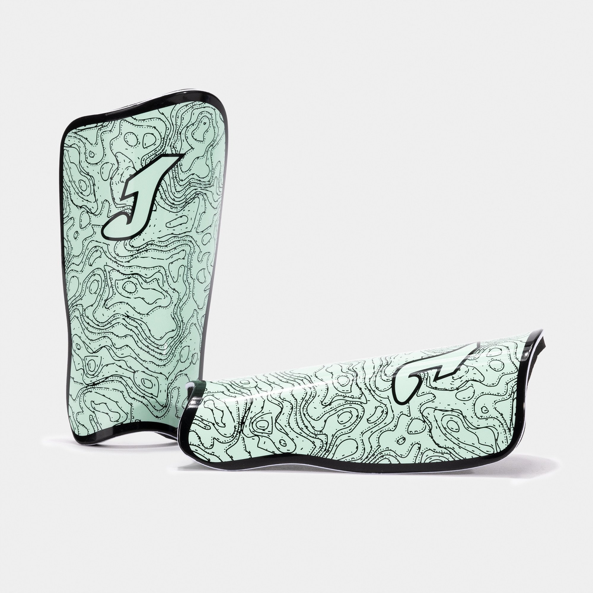 Joma Panther Football Shin Guards 401678-112 Niebieskie XS