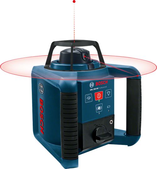 Bosch Niwelator laserowy GRL 250 HV czerwony 120 m