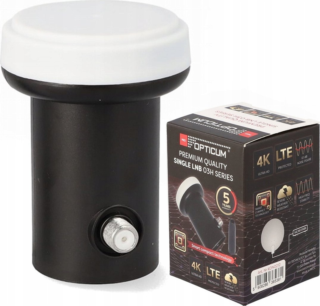 LNB Konwerter Single Opticum RED Premium LNB 03H