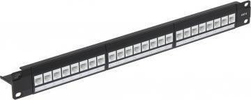Delta Patch panel 19" 1U 24x RJ45 (PP-24/RJ-FX/6C)