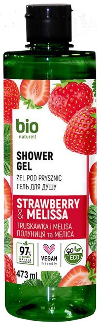 Bio Naturell Żel pod prysznic Truskawka i Melisa 473ml