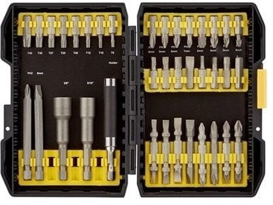 PROBUILDER screwdriver bit set, S2 steel, 37 pcs.