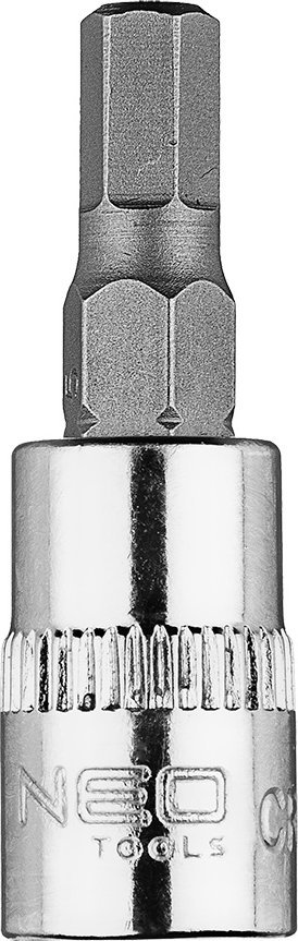 Neo Końcówka sześciokątna H5 na nasadce 1/4", krótka, 37 mm