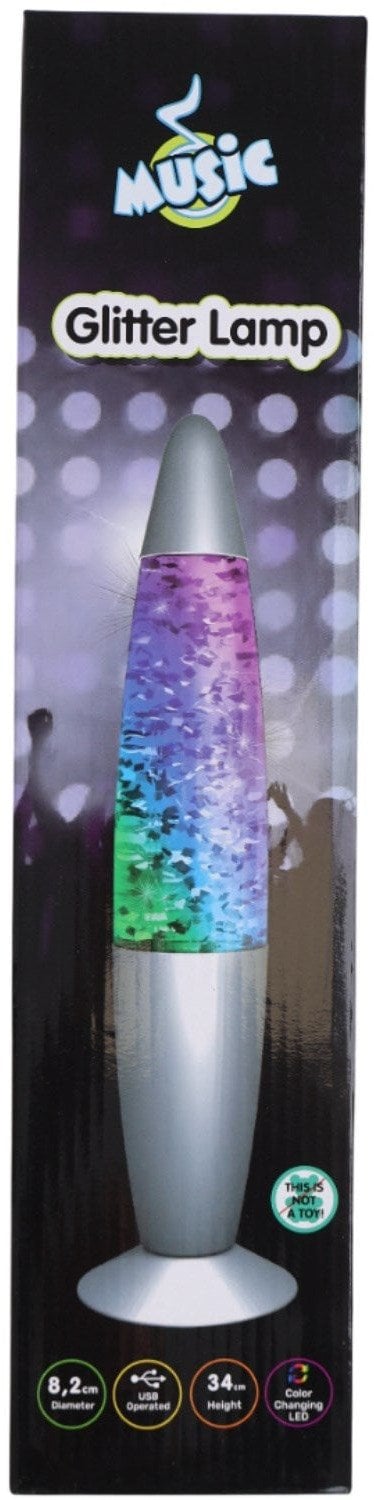 MUSIC Glitter Lamp