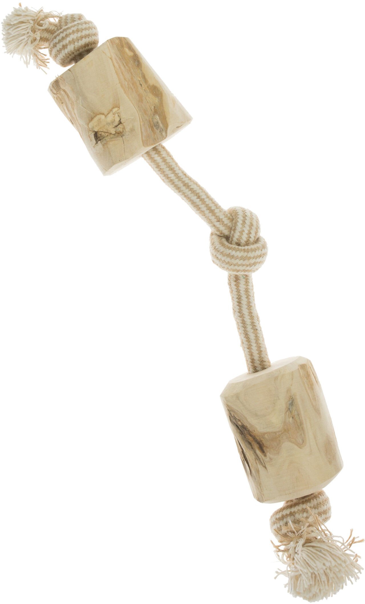 Linka z drewnem kawowym, zabawka, dla psa, 45 cm