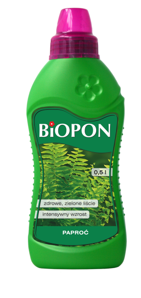 Biopon Nawóz w płynie do paproci 0,5L (1021)