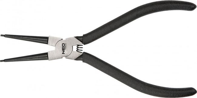 Neo Szczypce do pierścieni osadczych (Szczypce segera do pierścieni osadczych 180 mm, wewnętrzne, proste)