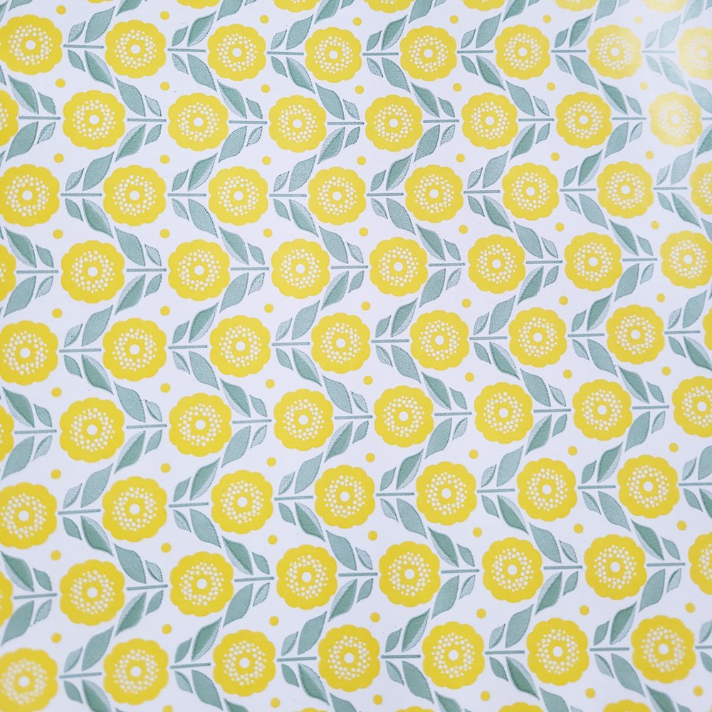 Fastima Papier kwiatki do pakowania 57cmx2m 2m374