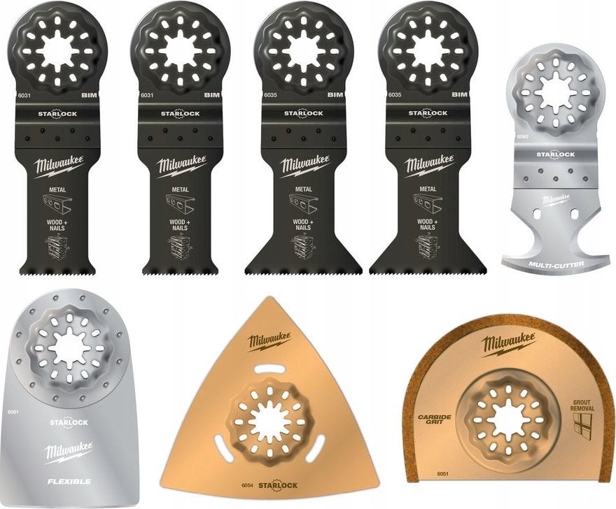 Milwaukee MILWAUKEE MT SAW BLADE SET 8 pcs.