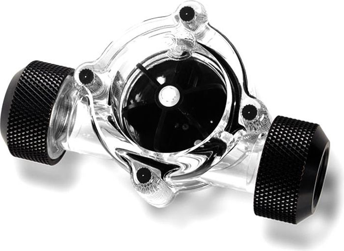 BitsPower Czujnik przepływu 1/4 cala - czarny mat (BP-FS- CLBKMBK)