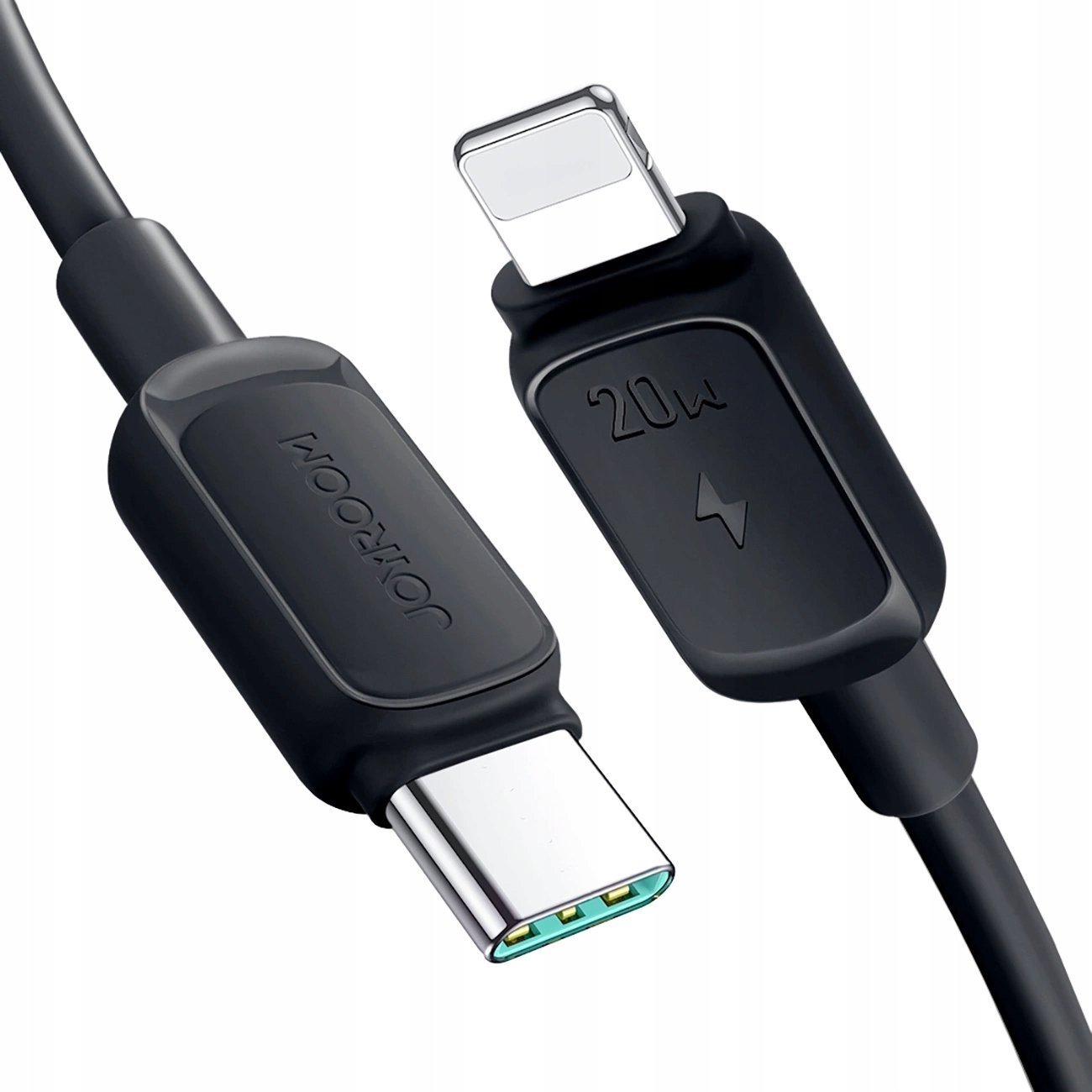 Kabel USB Joyroom USB-C - Lightning 1.2 m Czarny (6956116748470)