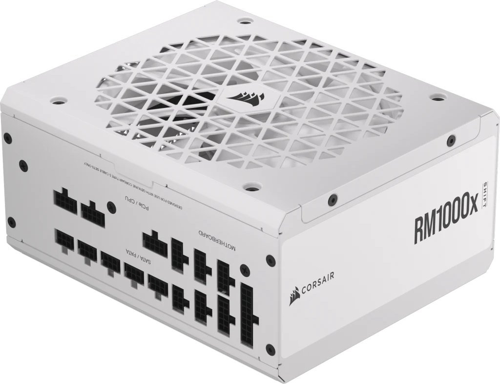 Zasilacz Corsair RM1000x SHIFT White 1000W (CP-9020275-EU)