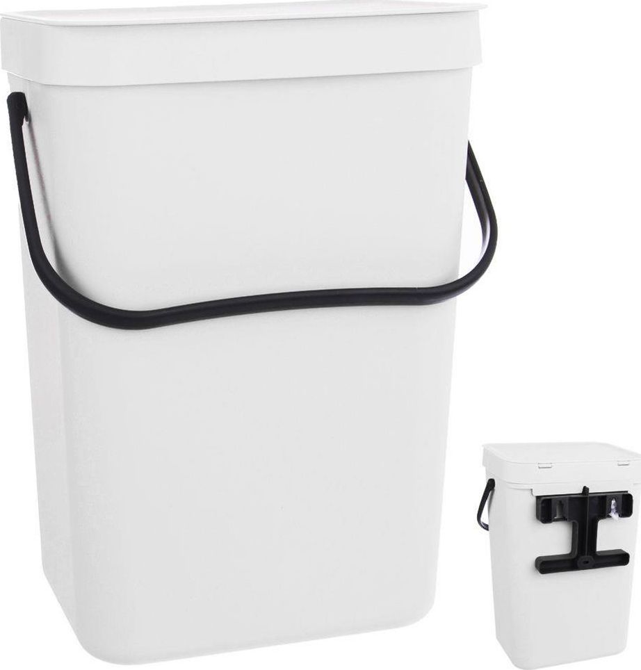 Kosz na śmieci Orion szafkowy biały (Ori_731346)