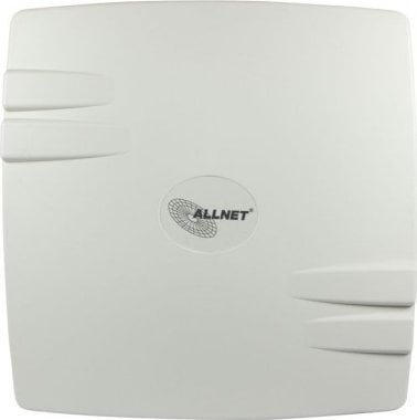 Allnet ALLNET Antenne 2,4/5 GHz 6/9dBi Flat Patch Outdoor N-Type female