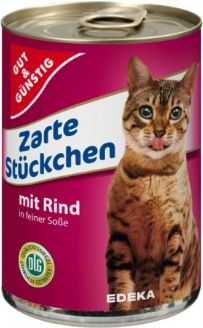 Edeka GUT&GUNSTIG KOT 415g pusz.SOS WÓŁ