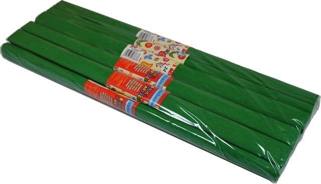 SCHEMAT Bibuła marszczona SCHEMAT op. 10 szt. kolor 24 - CIEMNOZIELONA