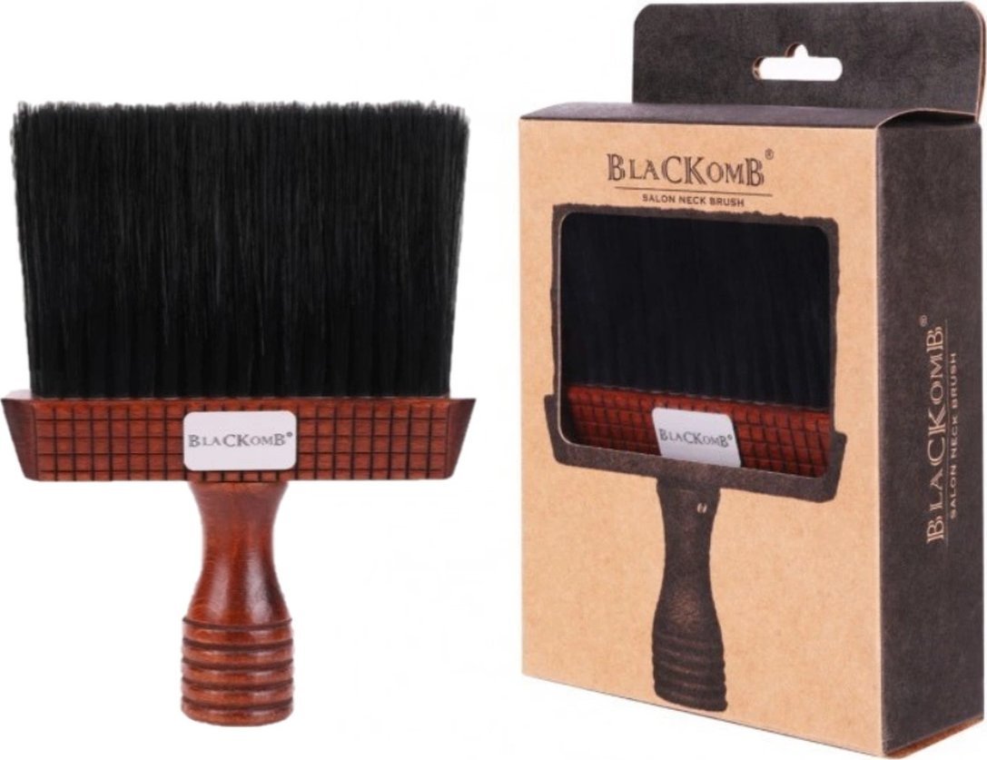 BlacKomb Karkówka drewniana z ciemnym włosiem