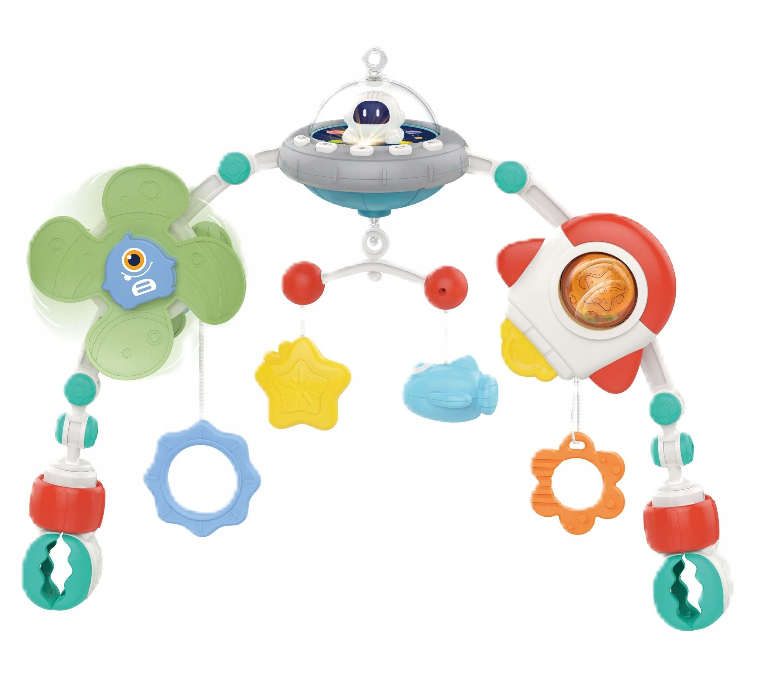 Zawieszka z zabawkami do ÅÃ³Å¼eczka nosideÅka kosmos