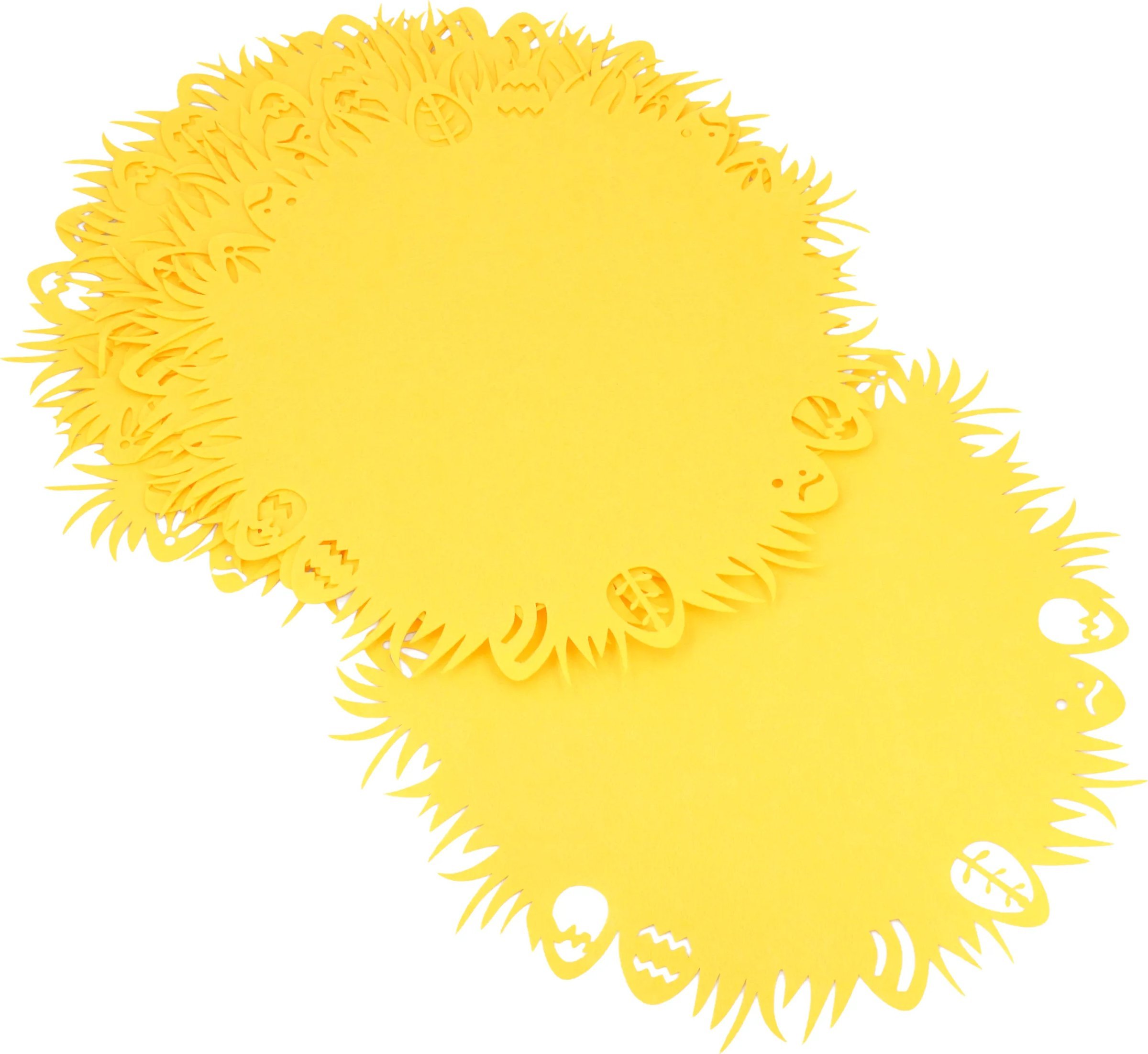 PODKŁADKI wielkanocne na STÓŁ dekoracja WIELKANOC podkładka pod TALERZ 6szt