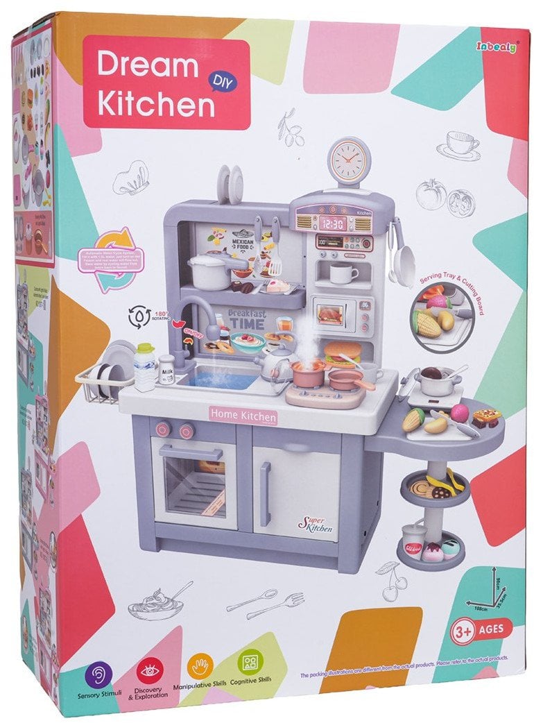 MEGA Kuchnia Szara + Akcesoria