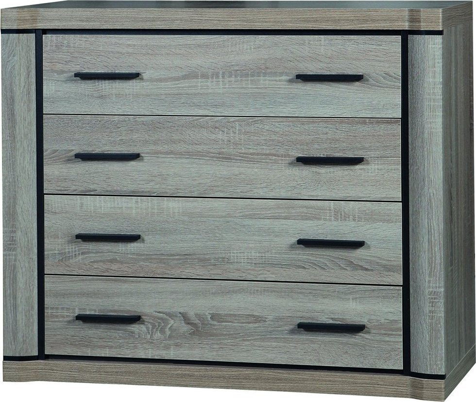 Elior Komoda z szufladami dąb truflowy - Verna 4X