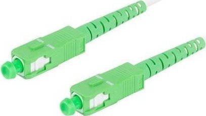 Lanberg PATCHCORD ŚWIATŁOWODOWY SM SC/APC-SC/APC SIMPLEX 3.0MM LSZH G657B3 20M BIAŁY LANBERG