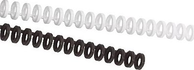 GBC GRZBIETY DO OPRAWY GBC CLICKBIND A4/12 MM (50), BIAŁY